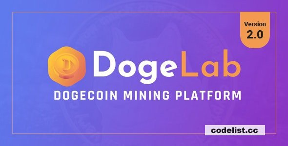 DogeLab v2.0 - Cloud DogeCoin Mining Platform » Premium Scripts, Plugins & Mobile