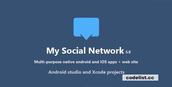 My Social Network (App and Website) v6.8 - nulled » Premium Scripts, Plugins & Mobile