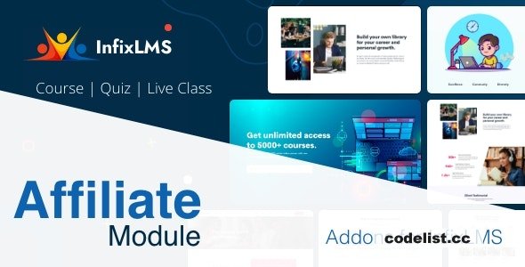 Affiliate add-on v1.4.0 - Infix LMS Laravel Learning Management System » Premium Scripts, Plugins & Mobile