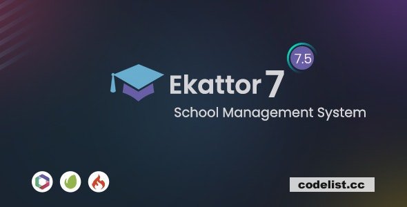 Ekattor School Management System v7.5 - nulled » Premium Scripts, Plugins & Mobile