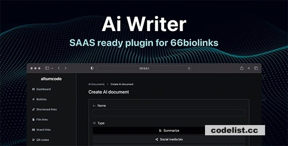 AI Writer v6.0.0 - AI Content Generator & Writing Assistant » Premium Scripts, Plugins & Mobile