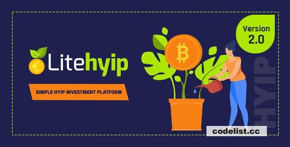 LiteHYIP 3.0 - Simple HYIP Investment Platform - nulled » Premium Scripts, Plugins & Mobile