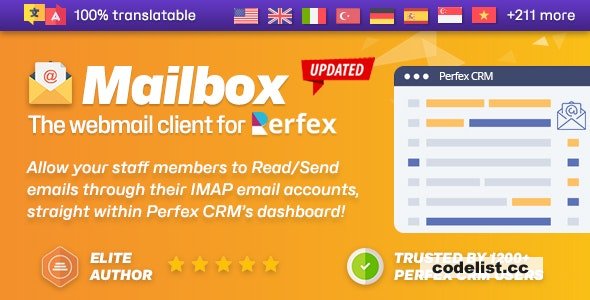 Mailbox v2.0.3 - Webmail based e-mail client module for Perfex CRM » Premium Scripts, Plugins & Mobile