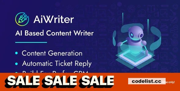 Perfex AiWriter v2.0.0 - Content Generator And Automatic Ticket Reply Module » Premium Scripts, Plugins & Mobile