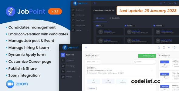 JobPoint v3.3 - Recruitment Management System - nulled » Premium Scripts, Plugins & Mobile