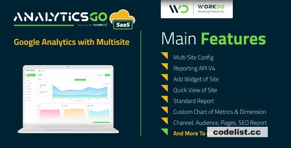 AnalyticsGo SaaS v3.1 - Google Analytics V4 with Multisite - nulled » Premium Scripts, Plugins & Mobile
