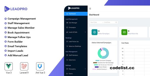 LeadPro v2.0.0 - Lead Management CRM » Premium Scripts, Plugins & Mobile