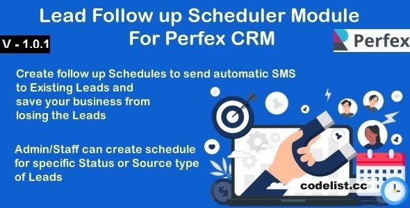 Lead Follow up Scheduler Module for Perfex CRM v1.0.1 » Premium Scripts, Plugins & Mobile