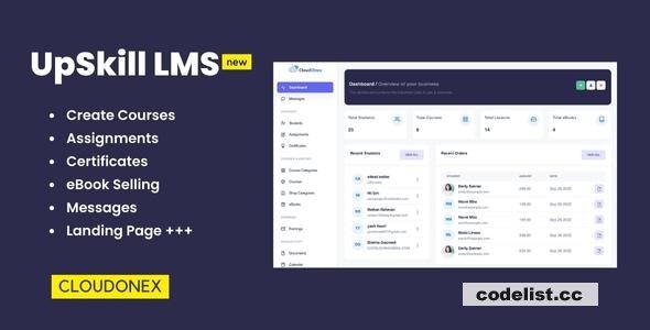 UpSkill LMS v2.1 - Learning Management System » Premium Scripts, Plugins & Mobile