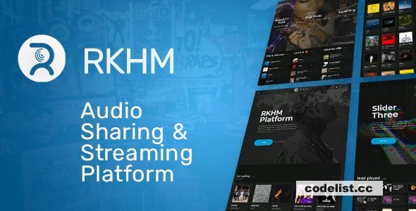 RKHM v2.0.22 - Audio Streaming Platform » Premium Scripts, Plugins & Mobile