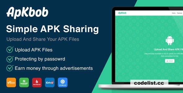 Apkbob v1.0 - Simple APK Sharing Platform » Premium Scripts, Plugins & Mobile