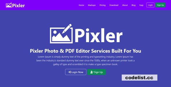 Pixler v1.0 - Photo And PDF Editor Script » Premium Scripts, Plugins & Mobile