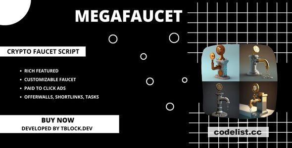 MegaFaucet v1.1.0 - Crypto Faucet Script » Premium Scripts, Plugins & Mobile