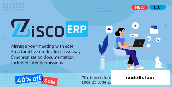 Zoom Meeting for ZiscoERP v1.0.1 » Premium Scripts, Plugins & Mobile
