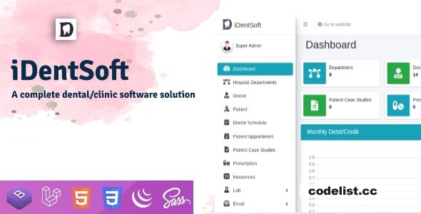 iDentSoft v2.0 - Dental / Clinic Software Solution » Premium Scripts, Plugins & Mobile
