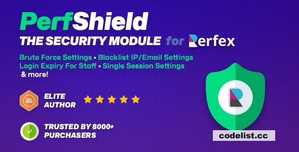 PerfShield v1.1.0 - The powerful security toolset for Perfex CRM » Premium Scripts, Plugins & Mobile