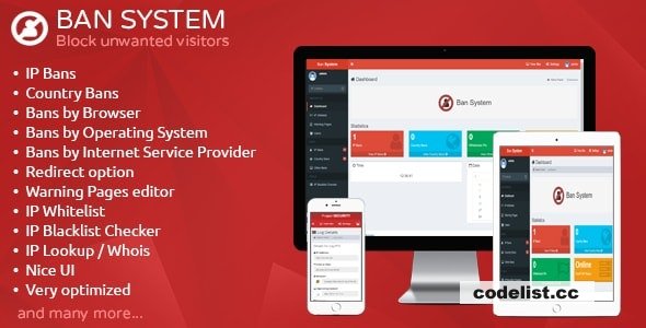Ban System v2.3 - Block Unwanted Visitors » Premium Scripts, Plugins & Mobile