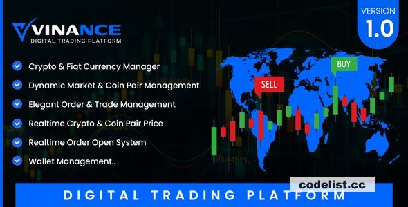 Vinance v1.5 - Digital Trading Platform - nulled » Premium Scripts, Plugins & Mobile