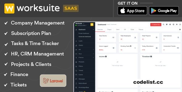 Worksuite Saas v5.3.6 - Project Management System - nulled &raquo; Premium Scripts, Plugins &amp; Mobile