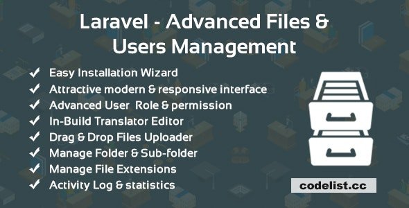 Laravel v2.0.2 - Advanced Files & Users Management » Premium Scripts, Plugins & Mobile