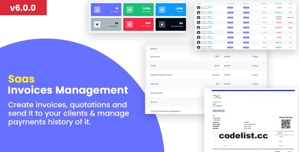 Invoice SaaS Management System v6.0.0 - Invoices SaaS / Billing Management / Laravel Invoice Management » Premium Scripts, Plugins & Mobile