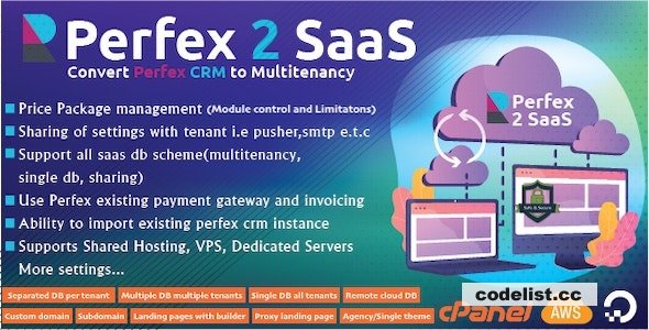 Perfex CRM SaaS Module v0.3.0 - Transform Your Perfex CRM into a Powerful Multi-Tenancy Solution » Premium Scripts, Plugins & Mobile