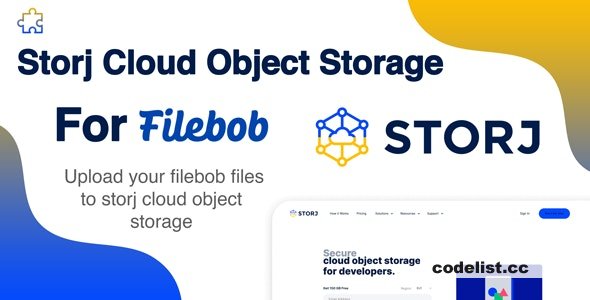 Storj Cloud Object Storage Add-on For Filebob v1.0 » Premium Scripts, Plugins & Mobile