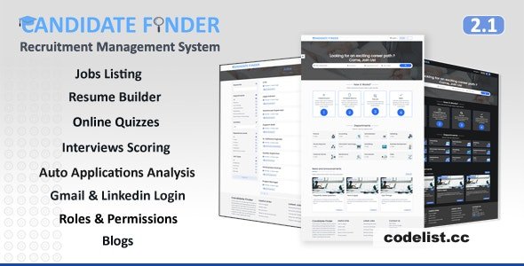 Candidate Finder v2.1 - Recruitment Management System » Premium Scripts, Plugins & Mobile