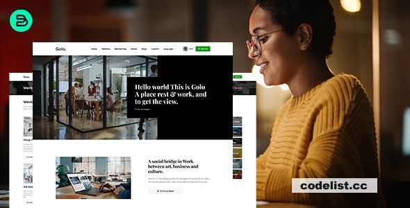 Golo v1.0 - Office Rental And Coworking Space Script Theme &raquo; Premium Scripts, Plugins &amp; Mobile