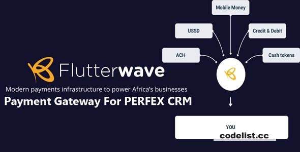 Flutterwave Payment Gateway for Perfex CRM v1.1 » Premium Scripts, Plugins & Mobile