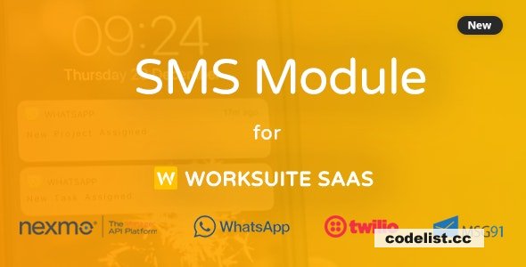SMS Module for Worksuite SAAS v2.1.0 &raquo; Premium Scripts, Plugins &amp; Mobile