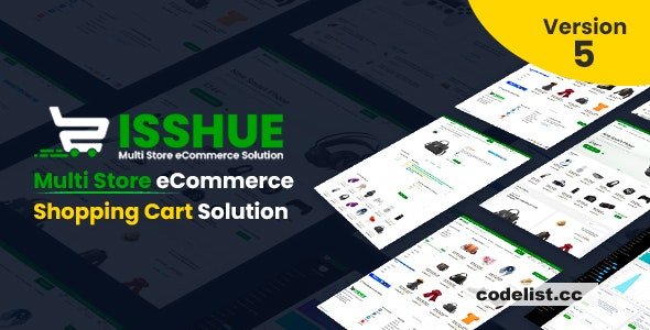 Isshue v5.0 - Multi Store eCommerce Shopping Cart Solution - nulled » Premium Scripts, Plugins & Mobile