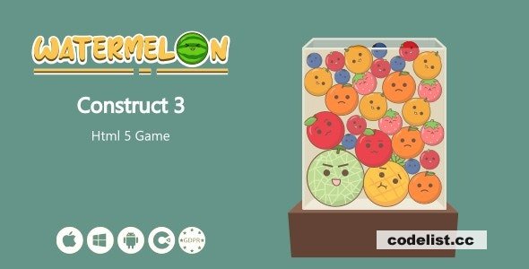Watermelon - HTML5 Game (Construct 3) » Premium Scripts, Plugins & Mobile