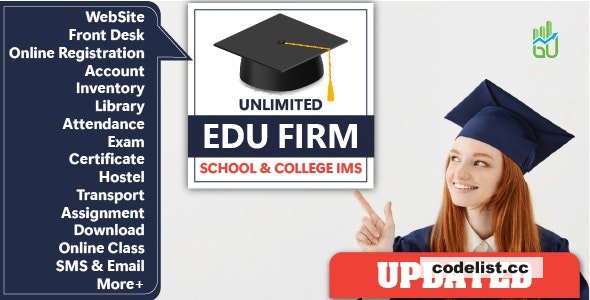 Unlimited Edu Firm School & College Information Management System - 23 November 2023 - nulled » Premium Scripts, Plugins & Mobile