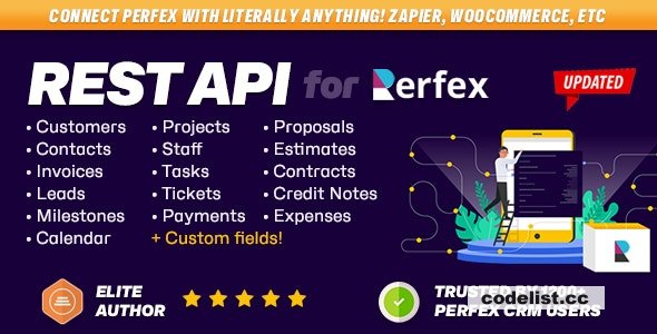 REST API module for Perfex CRM v2.0.8 » Premium Scripts, Plugins & Mobile