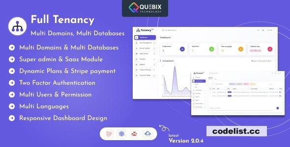 Full Tenancy v2.0.4 - Domains, Database, Users, Role, Permissions & Settings » Premium Scripts, Plugins & Mobile