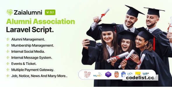 Zaialumni v3.6 - Alumni Association Laravel Script - nulled » Premium Scripts, Plugins & Mobile