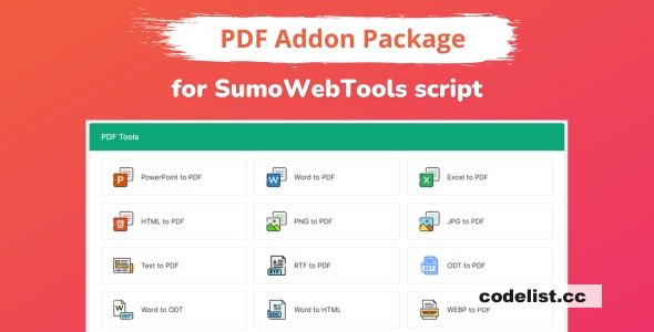 PDF Addon Package for SumoWebTools v1.0.2 &raquo; Premium Scripts, Plugins &amp; Mobile