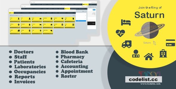 Saturn v3.01 - Hospital Management System » Premium Scripts, Plugins & Mobile