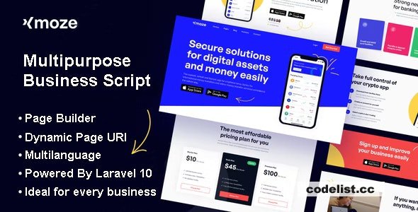 Xmoze v2.0.0 - Multipurpose Business Script » Premium Scripts, Plugins & Mobile
