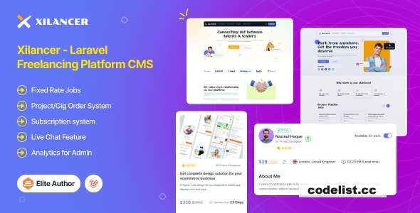 Xilancer v2.3.0 - Freelancer Marketplace Platform with Services & Projects - nulled » Premium Scripts, Plugins & Mobile