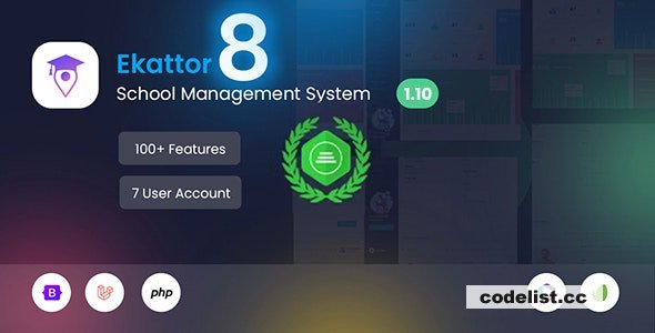 Ekattor 8 School Management System (SAAS) v1.10 - nulled » Premium Scripts, Plugins & Mobile