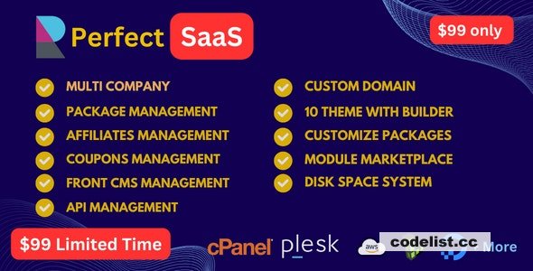 Perfect SaaS v1.2.2 - Powerful Multi-Tenancy Module for Perfex CRM &raquo; Premium Scripts, Plugins &amp; Mobile