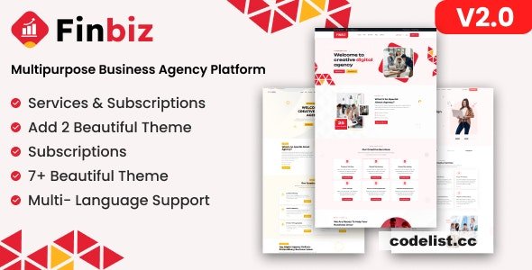 FinBiz v2.2.0 - Multipurpose Business Agency Platform » Premium Scripts, Plugins & Mobile