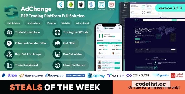 adChange v3.2.0 - P2P Trading Platform Full Solution - nulled » Premium Scripts, Plugins & Mobile