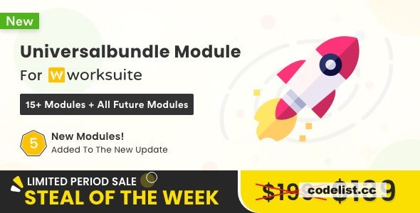 Universal Modules Bundle for Worksuite CRM v1.1.9 » Premium Scripts, Plugins & Mobile