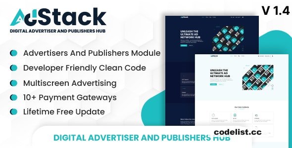 AdStack v1.4 - Digital Advertiser and Publishers Hub » Premium Scripts, Plugins & Mobile