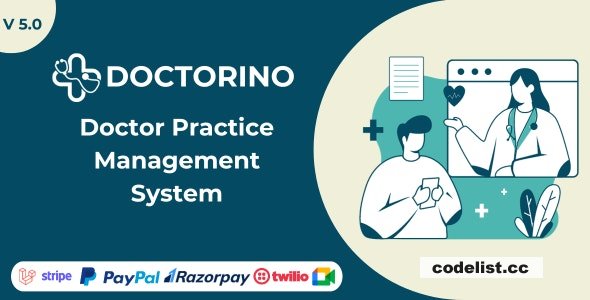 Doctorino v5.2.0 - Doctor Practice Management System Laravel » Premium Scripts, Plugins & Mobile