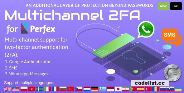 Multichannel Two Factor Authentication for Perfex CRM v1.0.1 » Premium Scripts, Plugins & Mobile