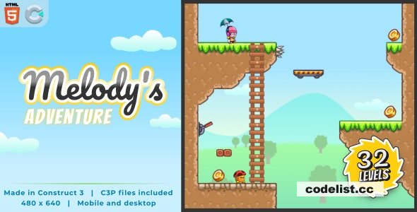Melody's Adventure v1.0 - HTML5 Platform game » Premium Scripts, Plugins & Mobile